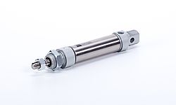 Einfachwirkende Rundzylinder nach ISO 6432 aus Alu Ø 8 - 25 mm | Pneumatikhersteller JOYNER